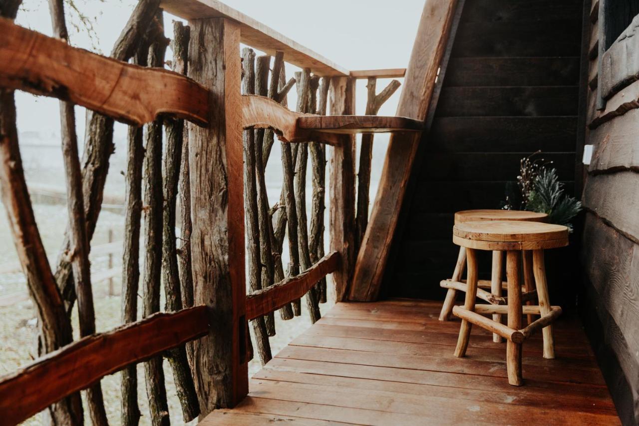 Отель Treehouse Drevesna Hiska Strkovo Gnezdo Ranc Jures Лютомер Экстерьер фото